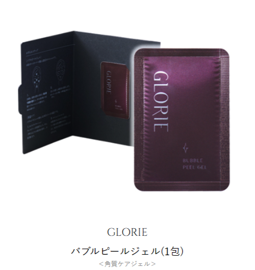 [GLORIE]バブルピールジェル 3g×1枚入